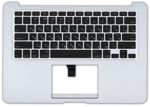 Топкейс для MacBook A1369 2010 серебристый без подсветки плоский ENTER