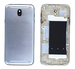 Задняя крышка для Samsung Galaxy J7 (2017) SM-J730F синяя