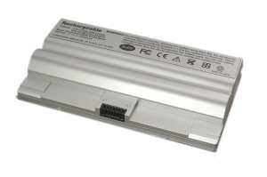 Аккумуляторная батарея для ноутбука Sony Vaio VGN-FZ (VGP-BPS8) 4800mAh OEM серебристая
