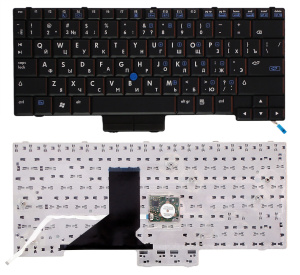 Клавиатура для ноутбука HP Compaq 2510P черная