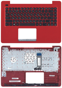 Топкейс для Asus X456 красный