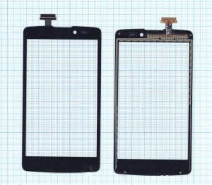 Сенсорное стекло (тачскрин) для OPPO Clover / R815 / R815T черное
