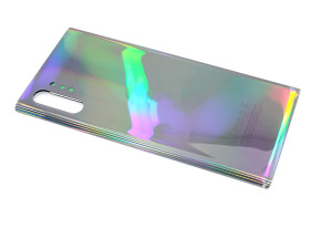 Задняя крышка для Samsung Galaxy Note 10 Plus N975F белый/синий