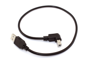 Кабель USB  2.0 на  USB-B угол вверх 0,5 м
