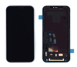 Дисплей для Apple iPhone 11 в сборе с тачскрином (Fog OR) черный