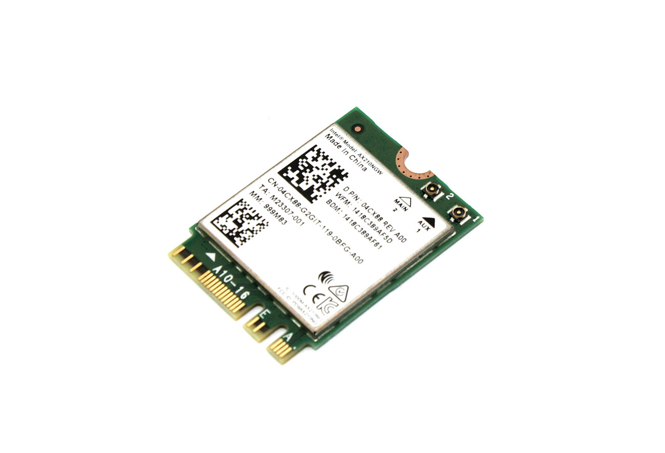 Wi-Fi адаптер + Bluetooth Intel AX210NGW