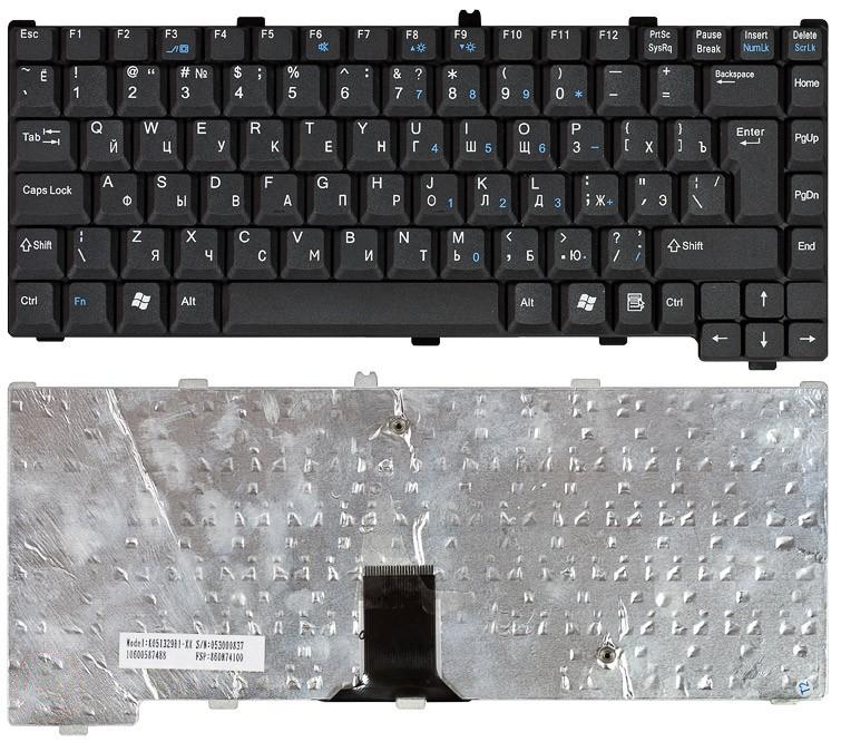 002233_Klaviatura_dlya_noutbuka_Fujitsu_Siemens_Amilo_M7440_M7440G_M6100_chernaya_2405