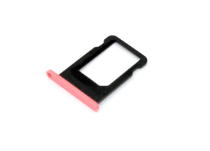 Лоток для SIM-карты Apple IPhone 5С красный