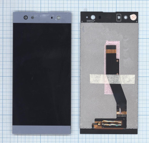 Дисплей для Sony Xperia XA2 Ultra синий