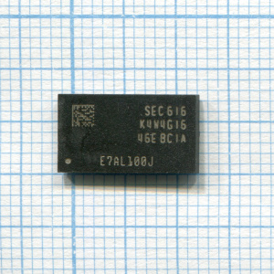 Видеопамять Samsung 256MB GDDR3 K4W4G1646E BC1A