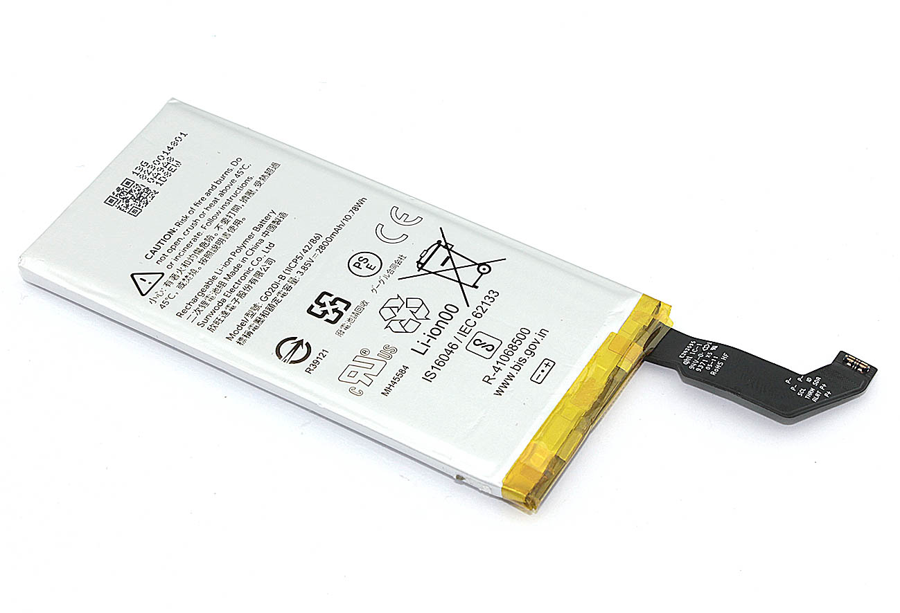 Аккумуляторная батарея для Google Pixel 4 (G020I-B) 3.85V 2800mAh Li-Pol