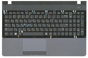 Топкейс для Samsung NP300E5C 300E5C NP300E5C-U02RU BA75-03502N серый