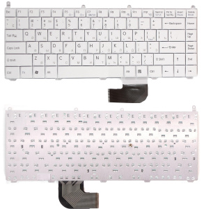 Клавиатура для ноутбука Sony Vaio VGN-AR VGN-FE белая