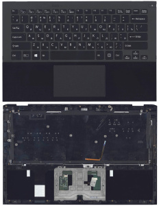 Топкейс для Sony SVP13 черный