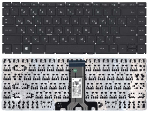 Клавиатура для ноутбука HP 240 G6 245 G6 246 G6 черная