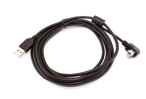 Кабель USB  2.0 на  USB-B угол вправо 3 м
