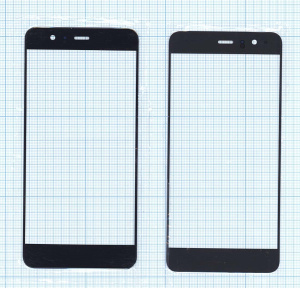 Стекло для Huawei P10 plus черное