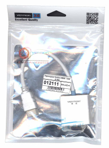 Переходник Vention HDMI - VGA 0.16m белый