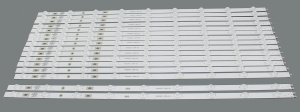 Светодиодная подсветка TV 65" LED65D9-03 LED65D9-04 (комплект 16шт)