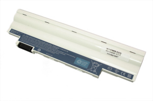 Аккумуляторная батарея для ноутбука Acer Aspire One D255 D260 eMachines 355 350  2200mAh OEM белая
