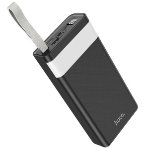 Внешний аккумулятор Powerbank HOCO J73 Powerful desk lamp 2.0А, 30000mAh, черный