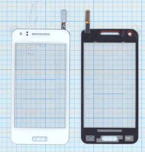 Сенсорное стекло (тачскрин) для Samsung Galaxy Beam GT-I8530 белое