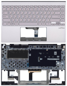 Топкейс для Asus ZenBook 14 UX425J UX425JA  серебристый