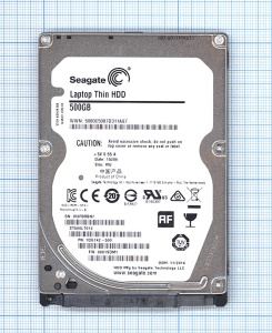Жесткий диск HDD 2,5" 500GB Seagate Laptop Thin 500GB ST500LT012