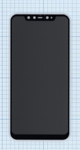 Защитное стекло Privacy "Анти-шпион" для Xiaomi Mi8 Pro