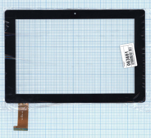 Сенсорное стекло (тачскрин) для Prestigio MultiPad Visconte M (DH-1081A1-PG) черное