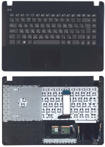 Топкейс для Asus X451 X451CA черный