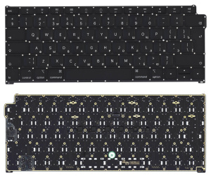 Клавиатура для ноутбука MacBook Air 13 Retina A1932 Late 2018 Mid 2019  большой Enter черная