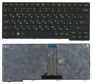 Клавиатура для ноутбука Lenovo IdeaPad S205 черная