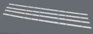 Светодиодная подсветка TV 40" 30340012205 LED40D12-02(A) (комплект 4шт)