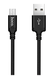 Кабель USB HOCO X14 Times speed USB-MicroUSB, 2А, 1м, черный