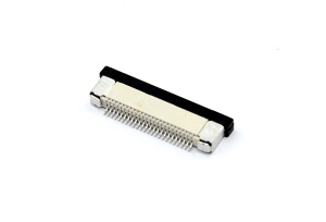 Разъем FPC  Half Coverage Bottom Contact 0.5K-BX-24PWB 24 pin высота 2мм шаг 0,5мм