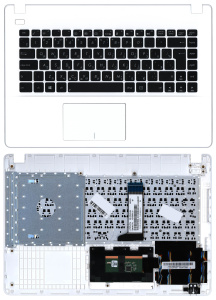 Топкейс для ноутбука Asus X451 белый