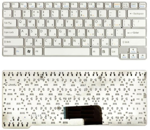 Клавиатура для ноутбука Sony Vaio VPC-CW VPCCW белая