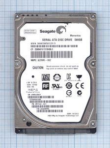 Жесткий диск 2.5" SEAGATE Momentus 7200.4,  500Гб, HDD, SATA II