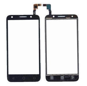 Сенсорное стекло (тачскрин) для Alcatel One Touch Pixi 4 5045D черное