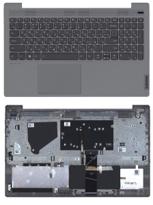 Топкейс для Lenovo IdeaPad 5-15 серебристый 5CB0X56132
