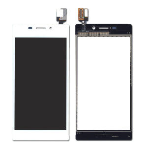 Сенсорное стекло (тачскрин) для Sony Xperia M2 / M2 Dual (D2305) белое