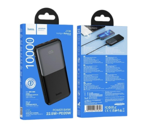 Внешний аккумулятор Powerbank HOCO J136 Sirui, 10000mAh черный