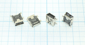 Разъем mini USB для планшета тип USB 4 (RS-MI010)