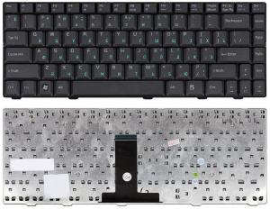 Клавиатура для ноутбука Asus F80 X82 X85 X88 F81 F81S F83SE черная