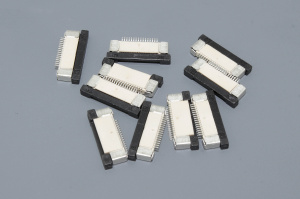 Разъем FPC  Half Coverage Top Contact 0.5K-BS-16PWB 16 pin высота 2мм шаг 0,5мм 10 шт