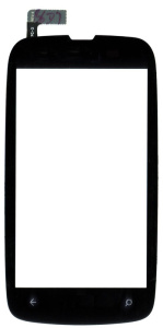Сенсорное стекло (тачскрин) для Nokia Lumia 610 черное