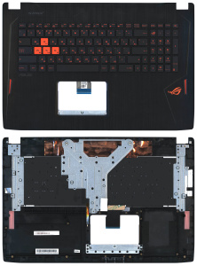 Топкейс для ноутбука Asus GL702VT черный