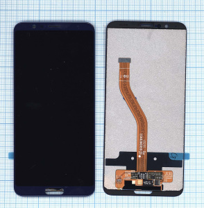 Дисплей для Huawei Honor View 10 в сборе с тачскрином синий