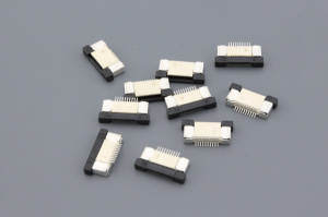 Разъем FPC  Half Coverage Top Contact 0.5K-BS-10PWB 10 pin высота 2мм шаг 0,5мм 10 шт